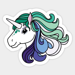 Rainbow Unicorn, Gay Men Pride Sticker